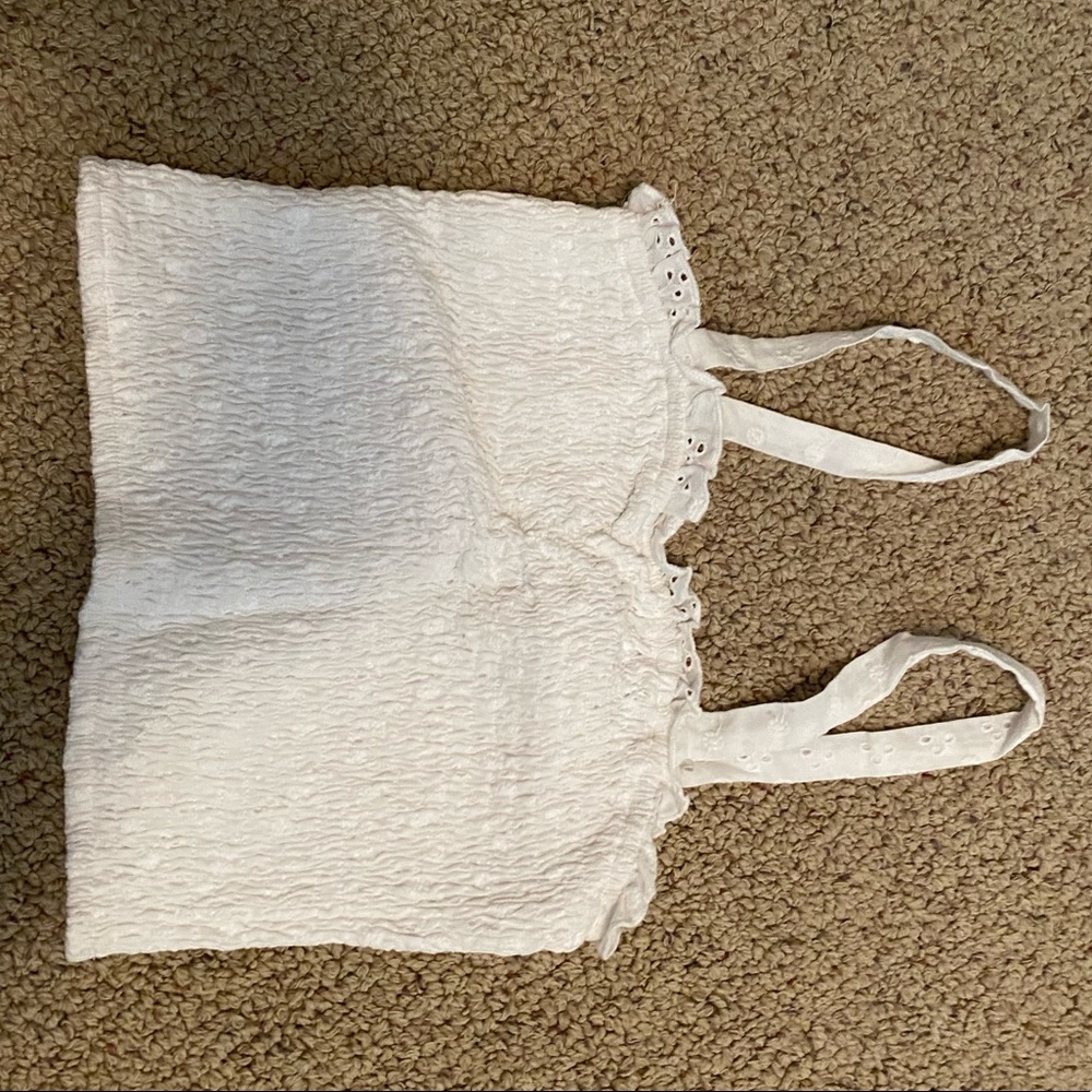 Ruched Crop Tank top